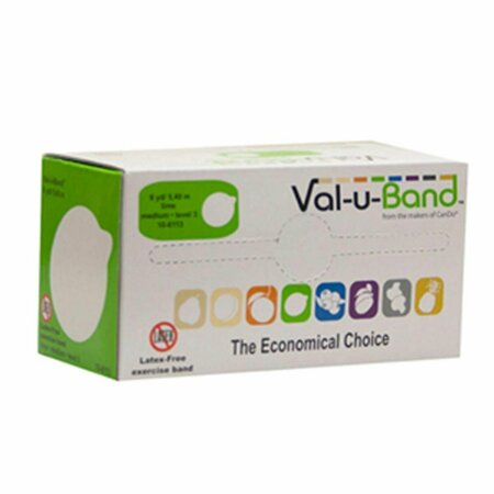 VAL-U-BAND Latex Free Band, 6 Yard - Lime Val-u-Band-10-6113